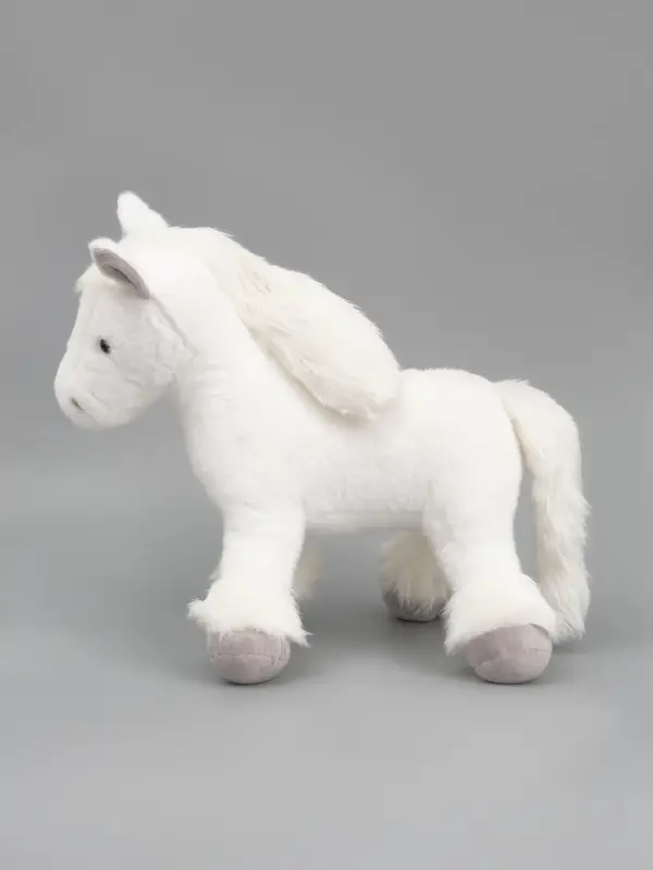 Мягкая игрушка Мягкая игрушка "Лошадка" белая, 40 см