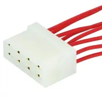 Разъем 8 pin (мама) с проводами межжгутовой серии 6.3 для Лада