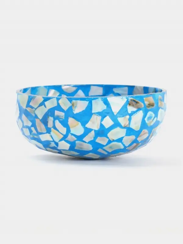 Чаша &laquo;Мозаика&raquo;, 14&times;14&times;6 см, кокос &plusmn; 1 см