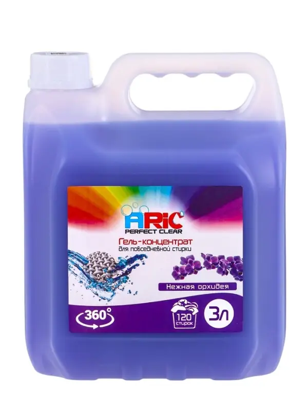 Гель для стирки ARIC Нежная орхидея 3л канистра