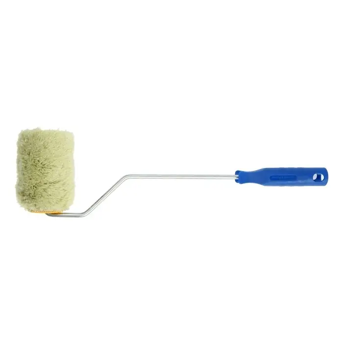 Валик ТУНДРА, полиакрил, 100 мм, удлиненная рукоятка d=6 мм, D=42 мм, ворс 11 мм