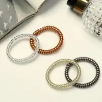 Резинка для волос "Пружинка" металлик, 5 см, микс Резинка для волос "Пружинка" металлик, 5 см, микс