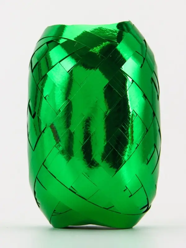 Лента упаковочная металлизированная, ассорти, набор 6 шт., 0.5 см &times; 10 м