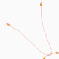 Браслет, длина 16 см, цв. розовый, золотой Браслет, длина 16 см, цв. розовый, золотой