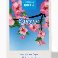 Туалетная вода женская &laquo;Любимые цветы&raquo; сакура, 100 мл (по мотивам Moon Sparkle (Escada)