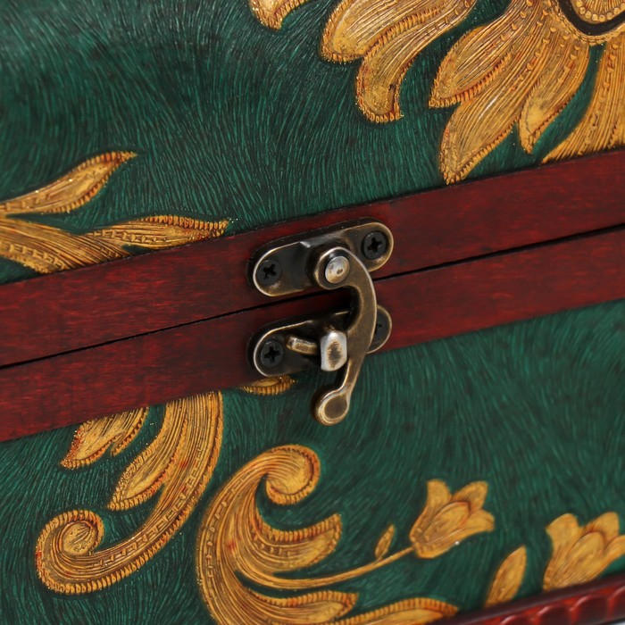 Шкатулка дерево сундучок(набор3 шт) Шкатулка дерево сундучок(набор3 шт)"Искусство"19,5х14,5х12см,15х10,5х9см,10х6х7см