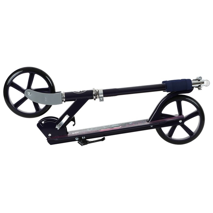 Самокат GRAFFITI, складной, колёса PU 200 мм, ABEC 7, цвет чёрный Самокат GRAFFITI, складной, колёса PU 200 мм, ABEC 7, цвет чёрный