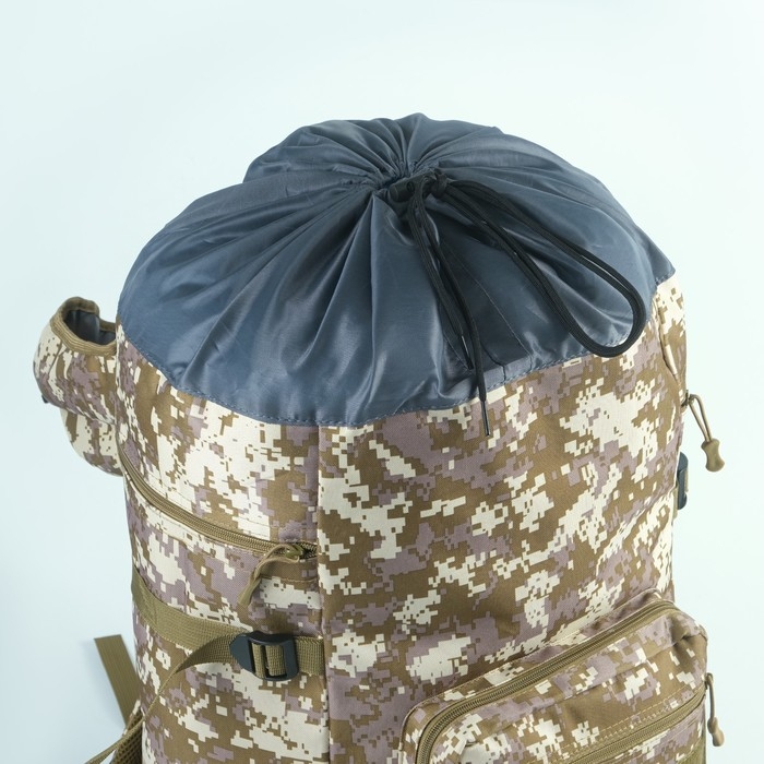 Рюкзак туристический "Аdventure" мужской, 70 л, oxford, камуфляж marpat