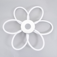 Люстра 1802/6 LED 123Вт 4000К хром 68х68х10 см BayerLux