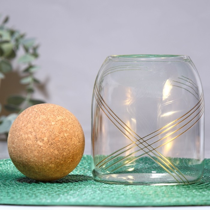 Банка для хранения сыпучих продуктов и круп «Геометрия», 500 мл Банка для хранения сыпучих продуктов и круп «Геометрия», 500 мл