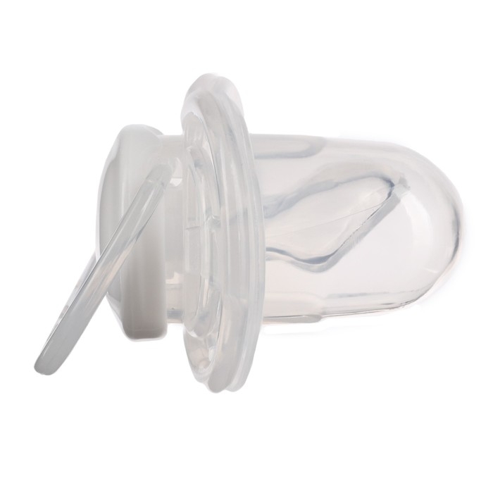 Соска - пустышка силиконовая ортодонтическая, от 12 мес., с колпачком, цвет белый Соска - пустышка силиконовая ортодонтическая, от 12 мес., с колпачком, цвет белый