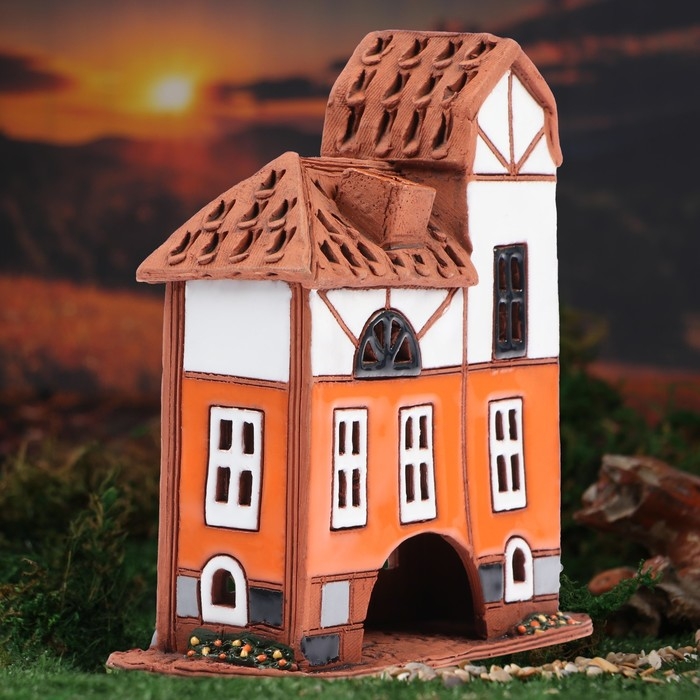 Аромалампа Домик Аромалампа Домик "Кранц", 15 см, ручная работа