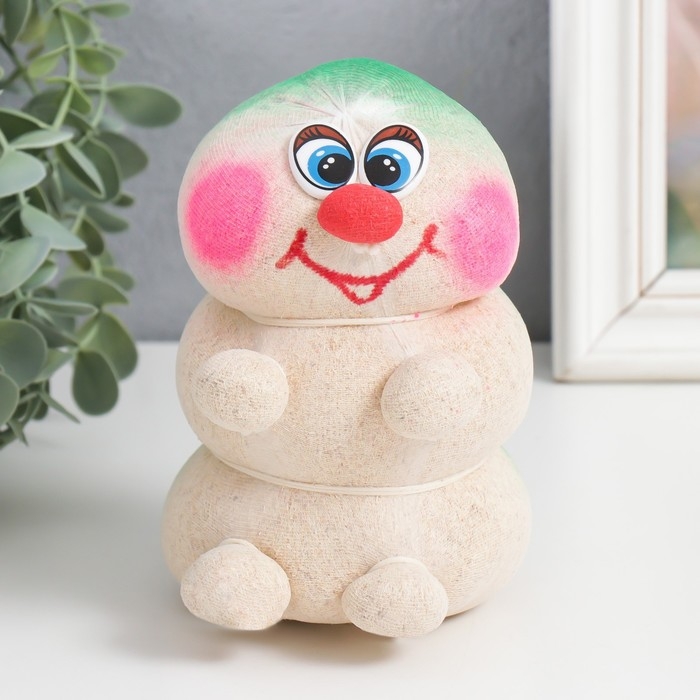 Растущий подарок травка Экоживчик "Гусеница"