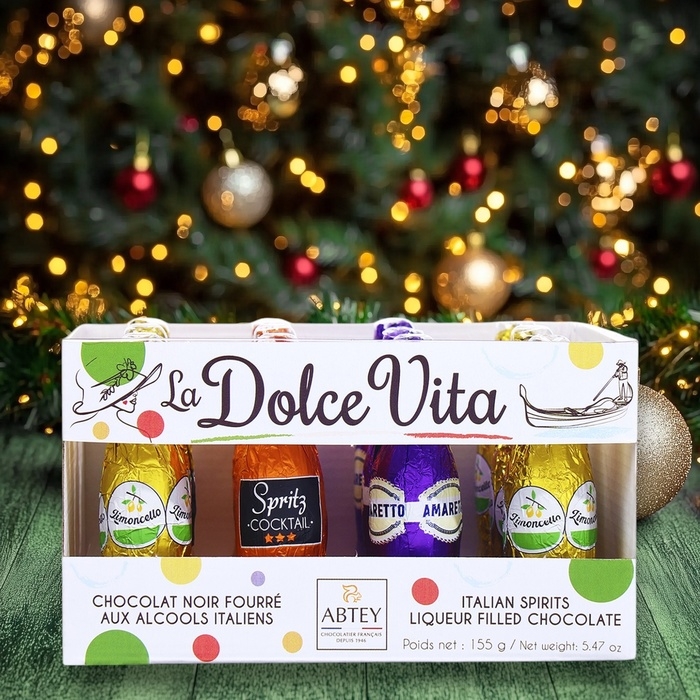 Новый год. Шоколад фигурный DOLCE VITA, ассорти ликёров, 13 г Новый год. Шоколад фигурный DOLCE VITA, ассорти ликёров, 13 г