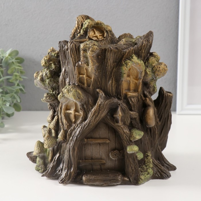 Копилка Копилка "Домик садовых троллей Пеньхаус" 21,5 х 21 х 16,5 см.