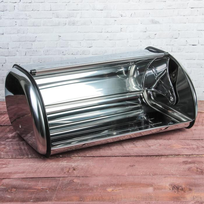 Хлебница из нержавеющей стали &laquo;Универсал&raquo;, 43&times;26&times;18 см