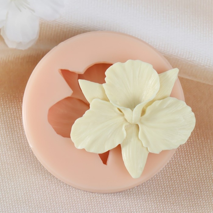 Молд силикон Молд силикон "Орхидея" №1 4,8х4,5х1 см