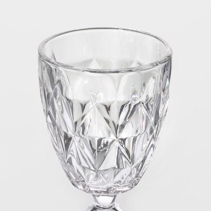 Набор бокалов для вина стеклянный «Круиз», 270 мл, 8×15,5 см, 6 шт Набор бокалов для вина стеклянный «Круиз», 270 мл, 8×15,5 см, 6 шт