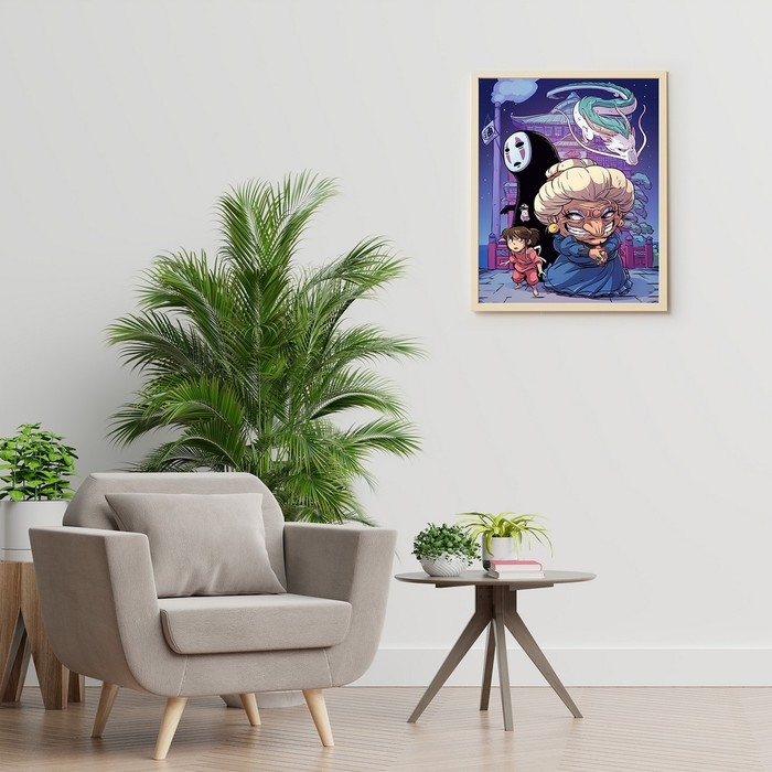 Картина по номерам, 40 × 50 см «Унесенные призраками» 27 цветов Картина по номерам, 40 × 50 см «Унесенные призраками» 27 цветов