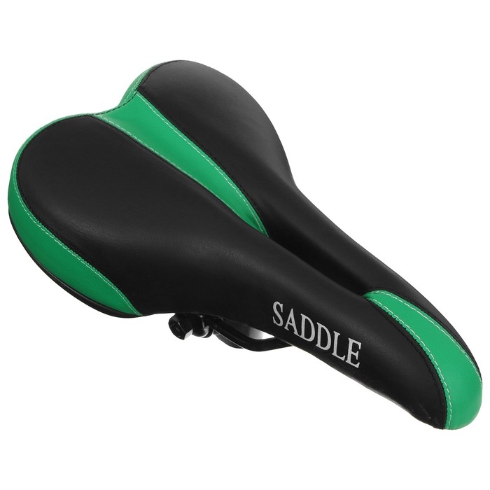 Седло для велосипеда, спорт комфорт, цвет МИКС Седло для велосипеда, спорт комфорт, цвет МИКС