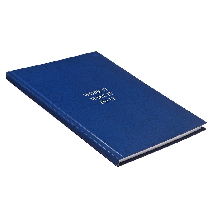 Бизнес-блокнот А5 80 листов в клетку, Стимпанк, обложка картон, глянцевая ламинация, блок 60г/м2, МИКС