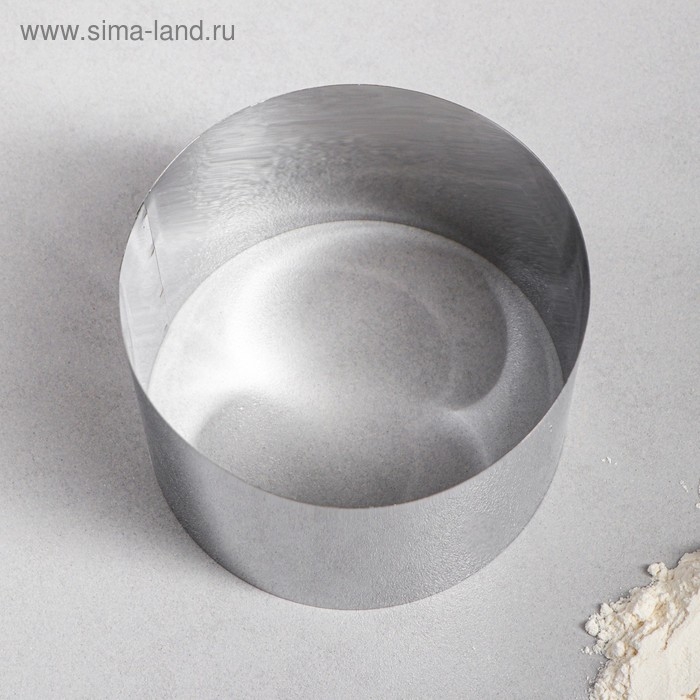 Форма для выпечки и выкладки «Круг», h-8,5, d-12 см Форма для выпечки и выкладки «Круг», h-8,5, d-12 см