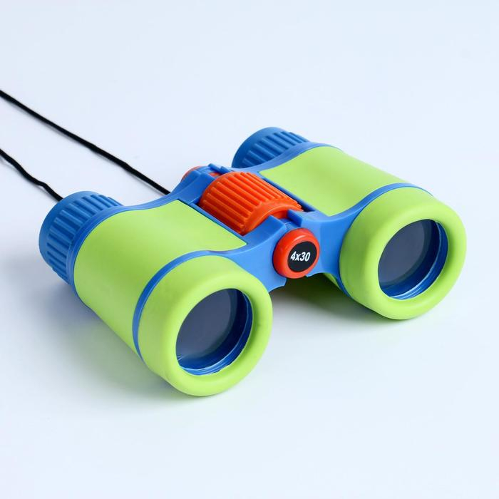 Набор юного исследователя с биноклем и фонариком Набор юного исследователя с биноклем и фонариком
