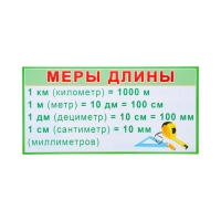 Набор карточек-закладок "Для начальной школы" 3-4 класс, 10 карточек, 20x10 см