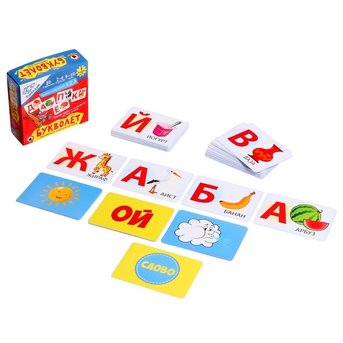 Игра карточная «Букволёт» Игра карточная «Букволёт»