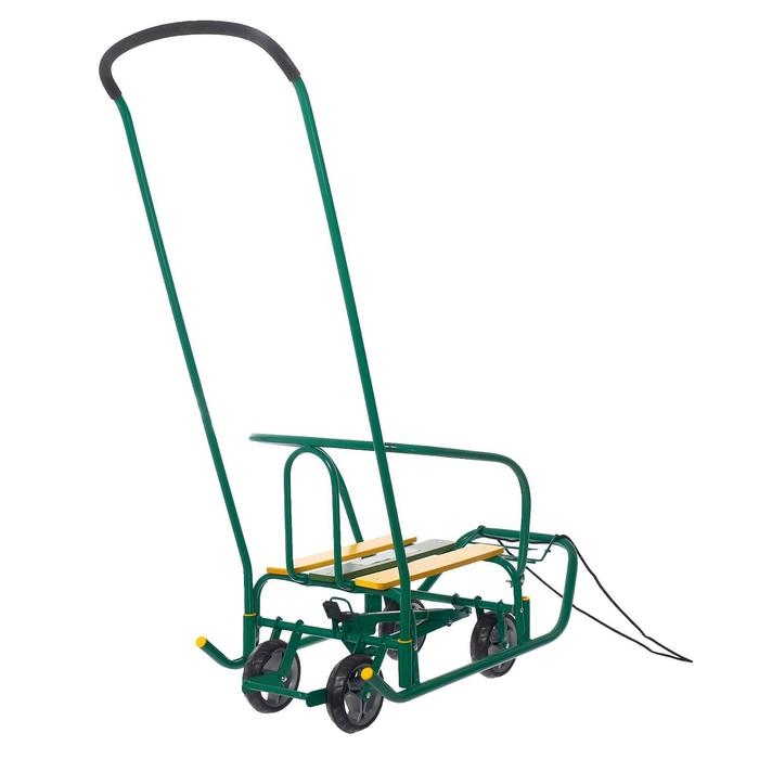 Санки «Ветерок 7 универсал», цвет зелёный Санки «Ветерок 7 универсал», цвет зелёный