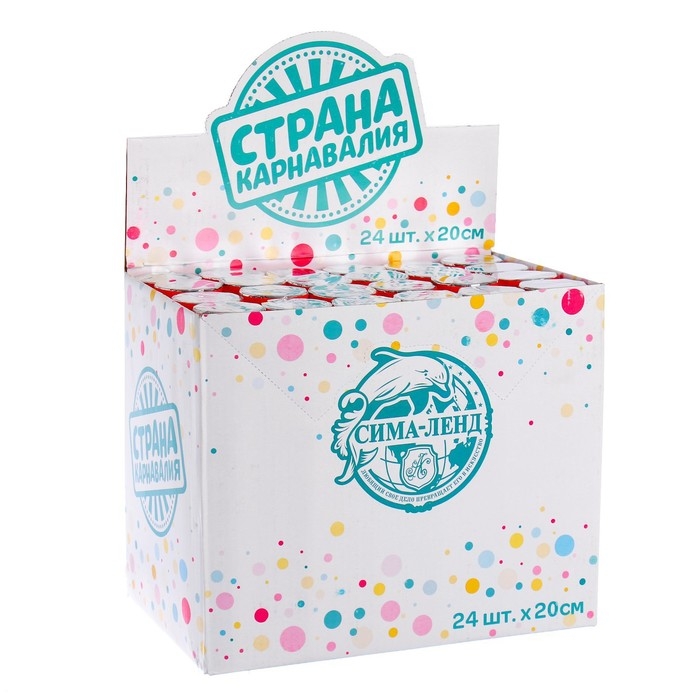 Хлопушка пневматическая &laquo;Богатства и удачи&raquo;, 20 см