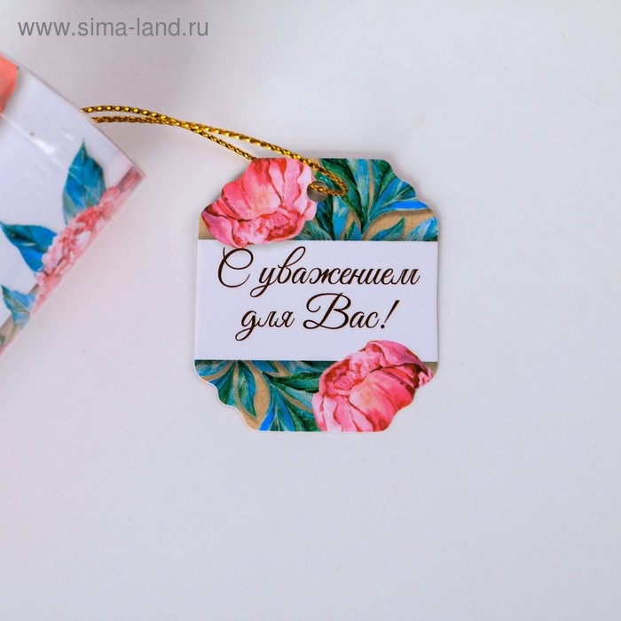 Ручка в тубусе «Дорогому учителю!», пластик, синяя паста, 1.0 мм