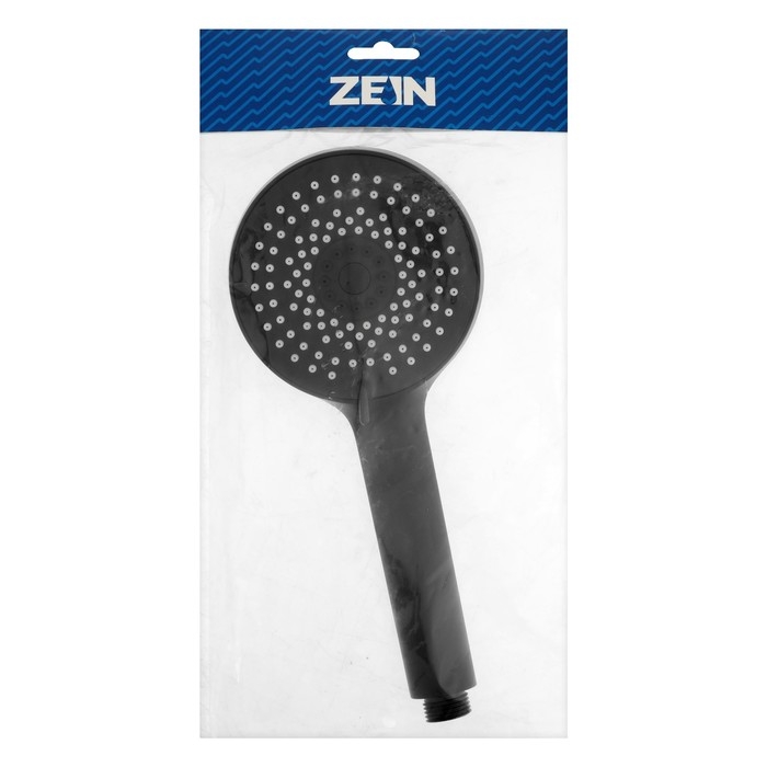 Лейка для душа ZEIN Z3538, d=110 мм, 5 режимов, черная Лейка для душа ZEIN Z3538, d=110 мм, 5 режимов, черная