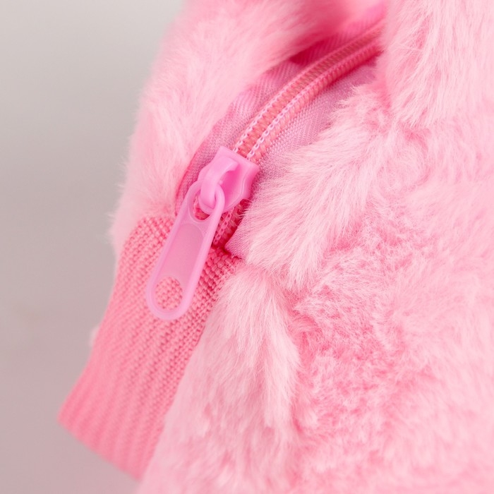 Мягкая сумка «Единорог», 27 см, цвет розовый