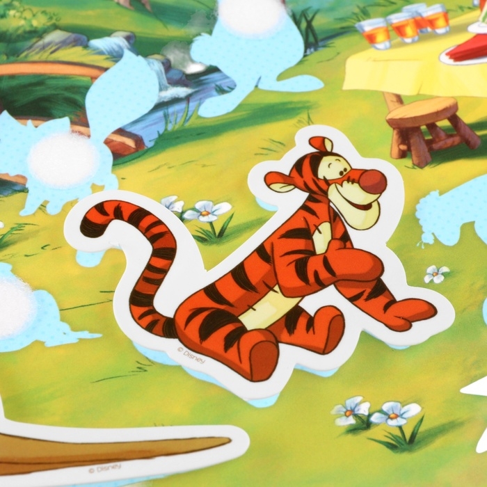 Развивающая игра на липучках, конструктор «Веселые липучки», Медвежонок Винни и его друзья Развивающая игра на липучках, конструктор «Веселые липучки», Медвежонок Винни и его друзья