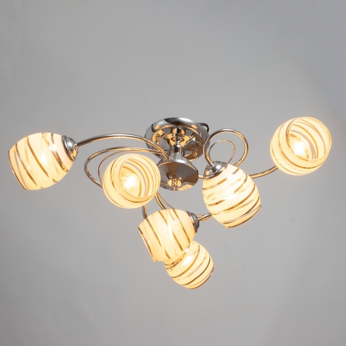 Люстра Люстра "Венда" 6х40Вт Е27 Хром МОДЕЛЬ: 2800089