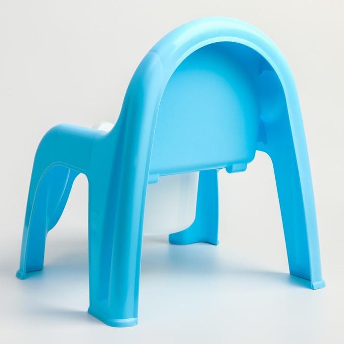 Горшок-стульчик с крышкой, цвет голубой Горшок-стульчик с крышкой, цвет голубой