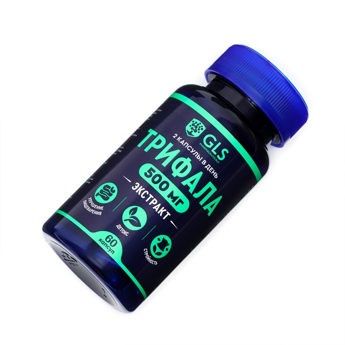 Трифала GLS для коррекции фигуры, 60 капсул по 400 мг Трифала GLS для коррекции фигуры, 60 капсул по 400 мг
