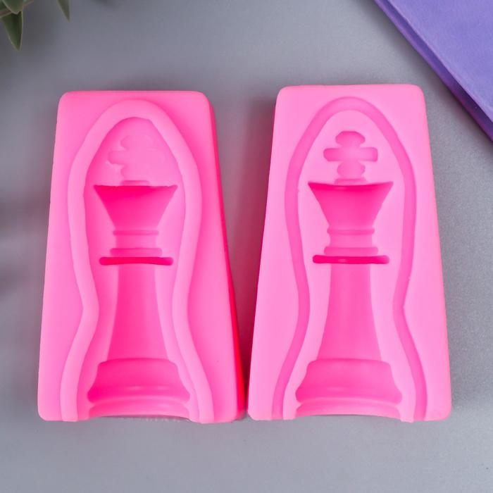 Молд силикон Молд силикон "Король" набор 2 шт 6,5х2,6 см