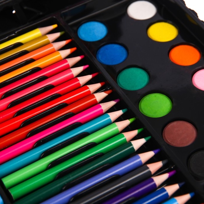 Набор для творчества, 150 предметов, Набор для творчества, 150 предметов, "Анна и Эльза", Холодное сердце