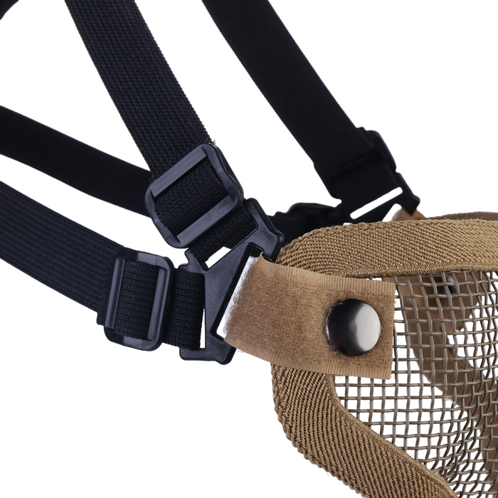 Маска защитная, страйкбольная, хаки