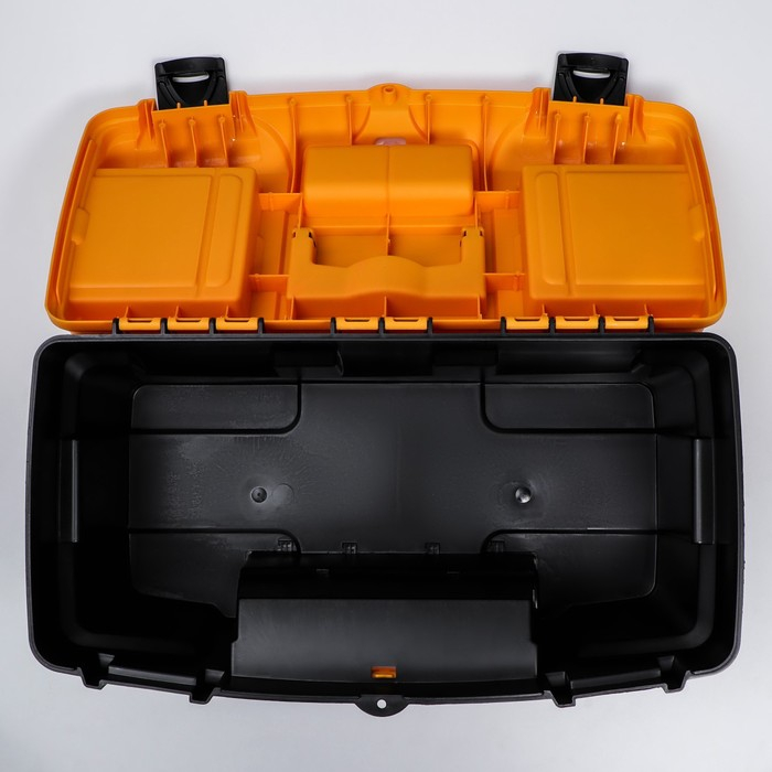 Ящик для инструментов, с двумя консолями и коробками «Уран 21» Ящик для инструментов, с двумя консолями и коробками «Уран 21»