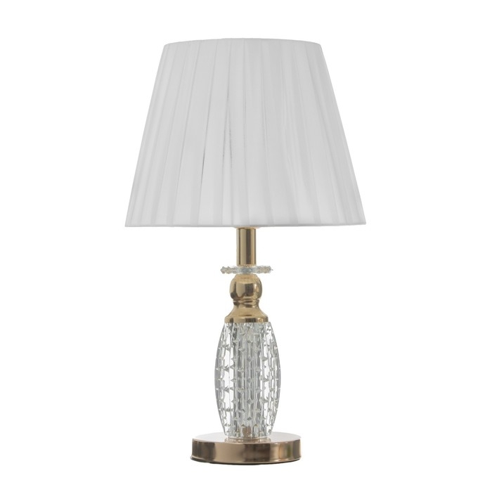 Настольная лампа Настольная лампа "Мона" Е27 40Вт золото 25х25х44 см RISALUX