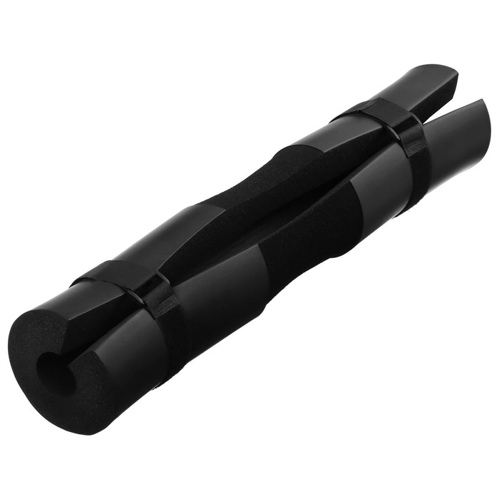 Подушка для штанги, 45х10х10 см, цвет чёрный Подушка для штанги, 45х10х10 см, цвет чёрный