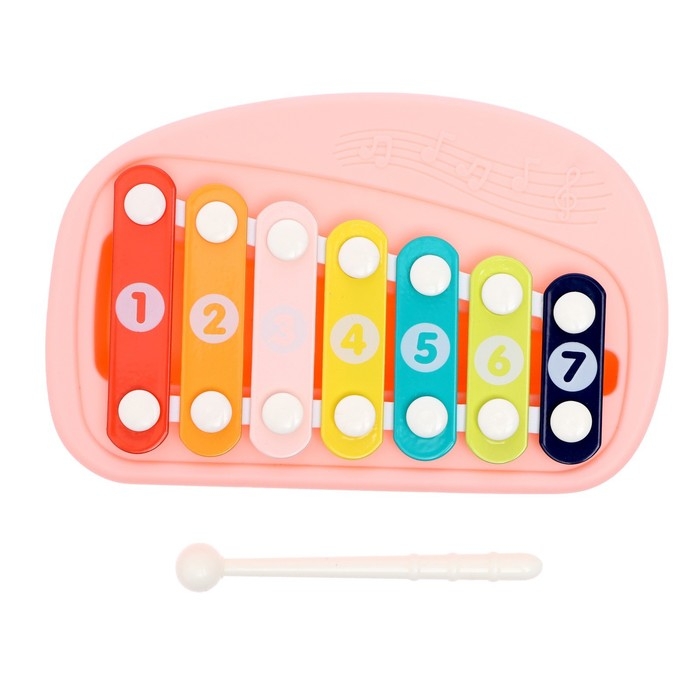 Развивающая игрушка «Весёлые игры», цвет розовый Развивающая игрушка «Весёлые игры», цвет розовый