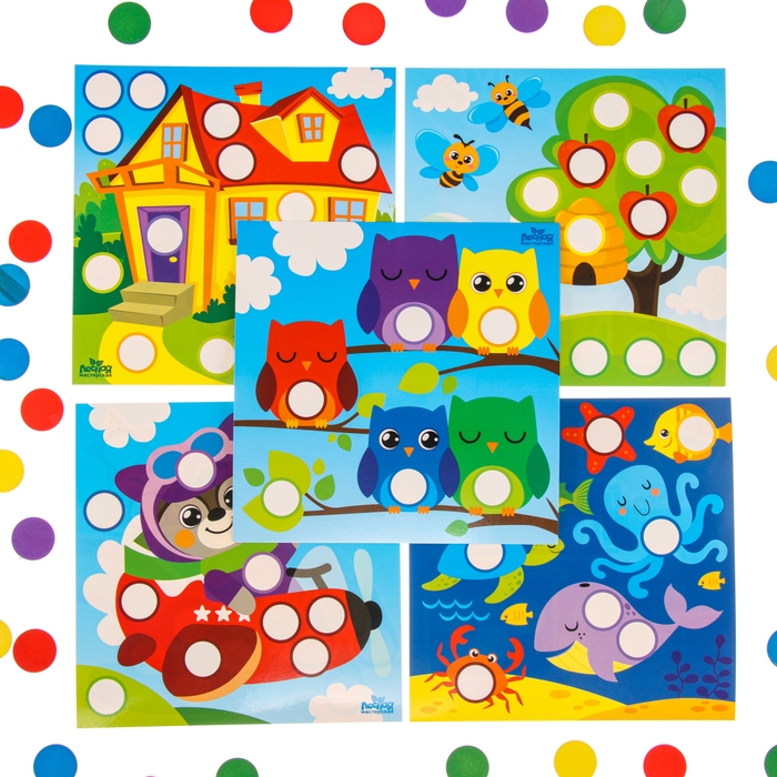 Весёлые кружочки «Запоминаем цвета» Весёлые кружочки «Запоминаем цвета»