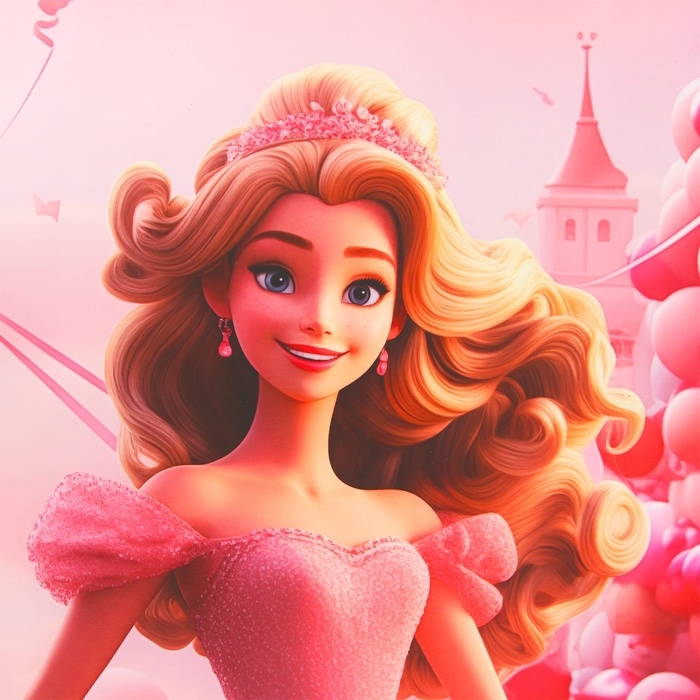 Пакет ламинированный  "Princess", XXL  46 х 61 х 20 см