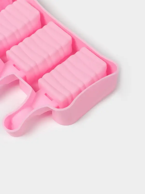 Форма для мороженого &laquo;Венеция&raquo;, силикон, 19.3&times;11&times;2.4 см, 4 ячейки (5.5&times;2.9 см), МИКС