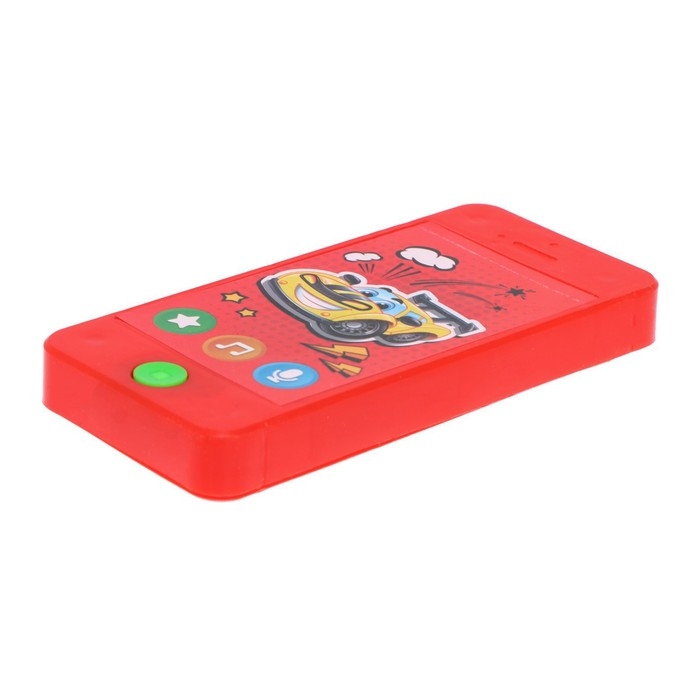 Музыкальный телефон &laquo;Крутые тачки&raquo;, звук, свет