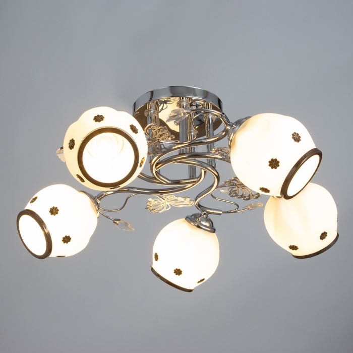 Люстра Люстра "Велма" 5х40Вт Е27 Хром МОДЕЛЬ: 2600549